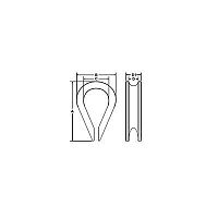 Коуш DIN 6899 d3 Rexant 09-5653 в г. Санкт-Петербург 