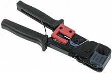 TM1-B10V Инструмент обжимной для RJ-45/12/11 без храпового механизма черн./красн. ITK 