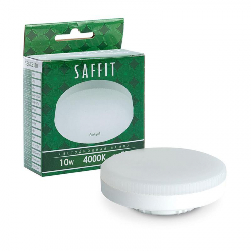 55228 Лампа светодиодная SB10 10Вт 4000К GX53 230В SAFFIT 