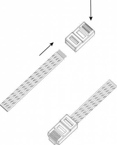 Джек Simple RJ-1-S RJ-45 8P8C CAT 5e в г. Санкт-Петербург 