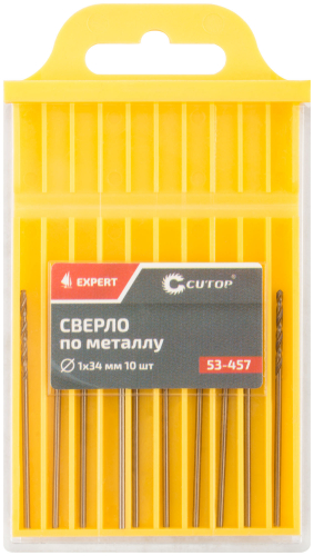 Сверло по металлу Cutop EXPERT , 1х34 мм (10 шт) в г. Санкт-Петербург  фото 3