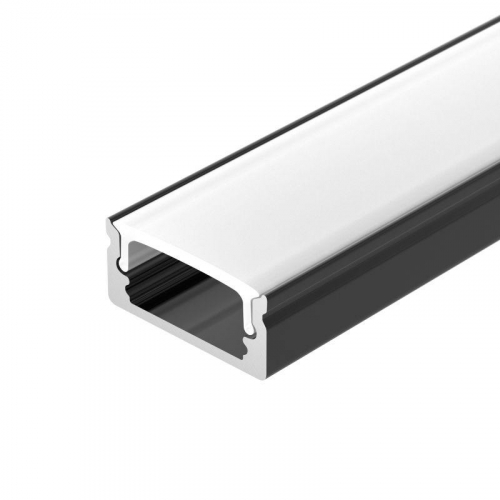 040299 Профиль LINE-1708-2000 ANOD BLACK L2000 алюм. Arlight 