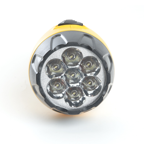 Фонарь аккумуляторный, 7 LED DC (свинцово-кислотная батарея), желтый, TH2294 (TH93B) 12652 в г. Санкт-Петербург  фото 2