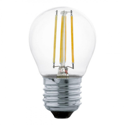 Лампа светодиодная филаментная Eglo E14 4W 2700К прозрачная 11762 в г. Санкт-Петербург 