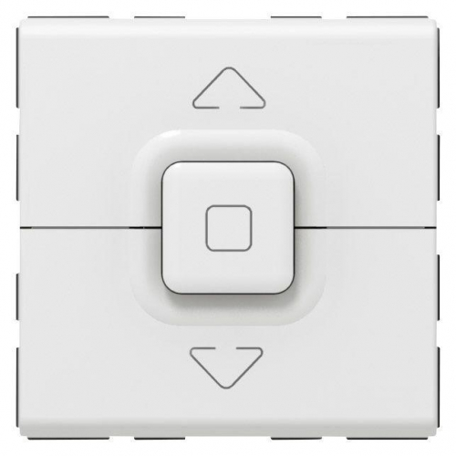 Выключатель привода кнопочный для жалюзи 2мод. Mosaic механизм бел. Leg 077025 в г. Санкт-Петербург 