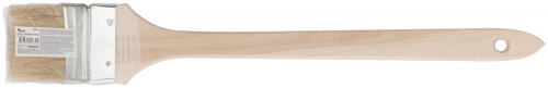 Кисть радиаторная, натур. светлая щетина, деревянная ручка 2.5" (63 мм) в г. Санкт-Петербург  фото 3