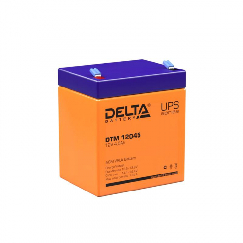 4614010050003 Аккумулятор UPS 12В 4.5А.ч DTM 12045 Delta 