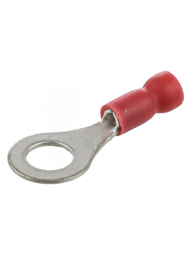 SQ0502-0203 Наконечник кольцевой изолированный НКИ с легким вводом проводника 1,5-6 (100 шт.) TDM