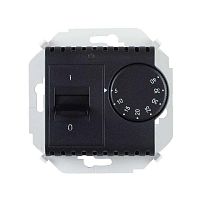 1591775-038 Регулятор для теплого пола с зондом 16А 230В 3600Вт 5-40град. IP20 графит Simon 