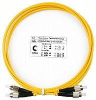 7491c Шнур оптический duplex FC-FC 9/125 SM LSZH FOP(D)-9-FC-FC-2M 2м Cabeus 