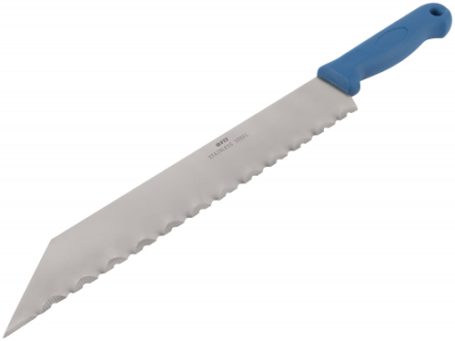 Нож для резки теплоизоляционных плит, лезвие 340х50 мм, нерж.сталь, пластиковая ручка в г. Санкт-Петербург  фото 2