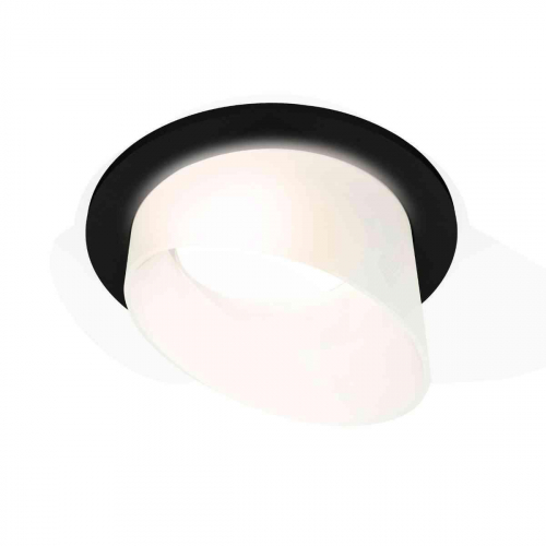 Комплект встраиваемого светильника Ambrella light Techno Spot XC7622046 SBK/FR черный песок/белый матовый (C7622, N7175) в г. Санкт-Петербург 