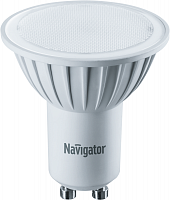 Лампа светодиодная 94 130 NLL-PAR16-5-230-4K-GU10 5Вт рефлектор матовая 4000К нейтр. бел. GU10 400лм 220-240В Navigator 94130 в г. Санкт-Петербург 