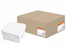 SQ1401-0511 Распаячная коробка ОП 65х65х50мм, крышка, IP54, 4вх. инд. штрихкод TDM