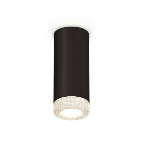 Комплект накладного светильника Ambrella light Techno Spot XS7443010 SBK/CL черный песок/прозрачный (C7443, N7191) в г. Санкт-Петербург 