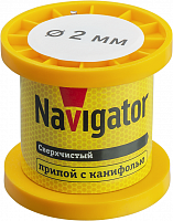 Припой 93 081 NEM-Pos02-63K-2-K50 (ПОС-63; катушка; 2мм; 50 г) Navigator 93081 в г. Санкт-Петербург 