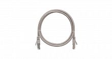 NMC-PC4SD55B-015-GY Шнур коммутационный кат.5E (класс D) F/UTP 4 пары 26 AWG (7х0.165мм) 100МГц 2хRJ45 (8P8C) T568B заливной с защитой защелки мж BC чистая медь PVC нг(А) сер. 1.5м NIKOMAX 