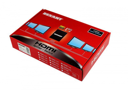 Делитель HDMI 1x4 Rexant 17-6902 в г. Санкт-Петербург  фото 2