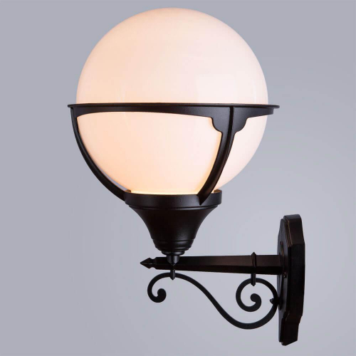 Уличный настенный светильник Arte Lamp Monaco A1491AL-1BK в г. Санкт-Петербург  фото 3