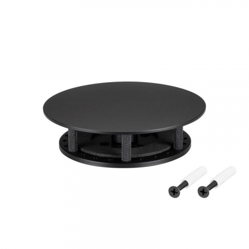 046066 Крепление MOONLIGHT-BASE-ROUND-D25-S Black металл Arlight 