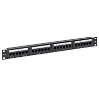 TRP-PPNL-6UTP-1U24 Патч-панель 19дюйм 1U кат.6 UTP неэкранир. 24 порта RJ45 Dual IDC TERACOM PRO EKF 
