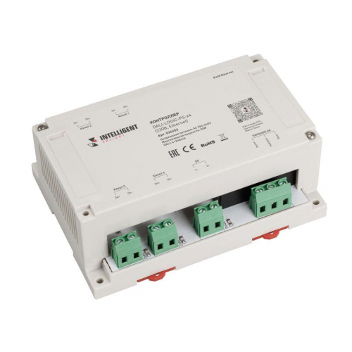 026652 Контроллер DALI-LOGIC-PS-x4 (230В Ethernet) INTELLIGENT ARLIGHT 