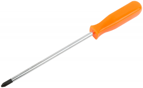 Отвертка "Эконом", CrV сталь, пластиковая оранжевая ручка  6х150 мм РН2 в г. Санкт-Петербург  фото 2