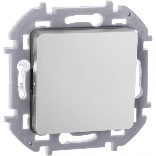 673652 Переключатель 1-кл. Inspiria 10А IP20 250В 10AX механизм алюм. IEK 