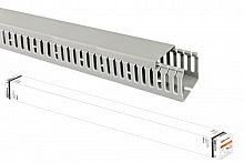 SQ0410-0015 Кабель-канал перфорированный 50х50 перфорация 4/6мм TDM (24 м)