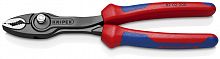 KN-8202200 Клещи с фронтальным и боковым захватами TwinGrip зев 4-22мм длина 200мм 2-комп ручки KNIPEX 
