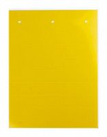 Табличка полужесткая установка в держатель для маркировки мод. оборудования ПВХ-0.5 желт. (уп.180шт) DKC TAS3515Y в г. Санкт-Петербург 
