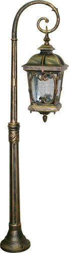 Светильник садово-парковый Feron PL148 столб четырехгранный 100W 230V E27, черное золото 11318 в г. Санкт-Петербург 