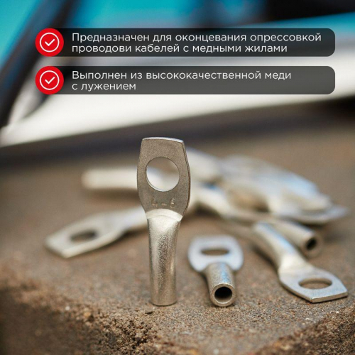 07-5304 Наконечник ТМЛ 4-6-3 Rexant  фото 2