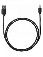 SQ1810-0303 Дата-кабель, ДК 3, USB - Lightning, 1 м, черный, TDM