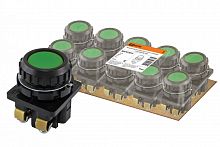 SQ0753-0010 Выключатель кнопочный КЕ 011-У2-исп.4 зеленый 1з 10A 660B IP40 TDM