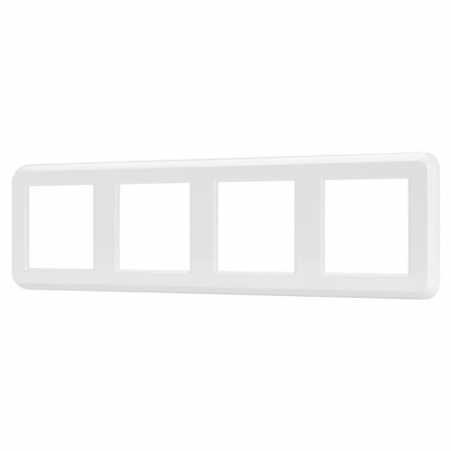 045187 Рамка пластиковая FRM-VERSA-PL-4-WH Arlight 