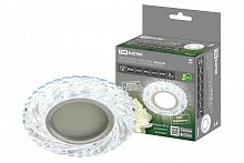SQ0359-0136 Светильник встраиваемый СВ 03-08 MR16 50Вт G5.3 LED подсветка 3 Вт зеркальный/хром TDM