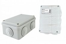 SQ1401-0505 Распаячная коробка ОП 120х80х50мм, крышка, IP55, 6 вх. инд. штрихкод TDM