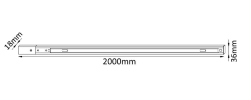 Шинопровод однофазный с питанием и заглушкой Crystal Lux CLT 0.11 01 L2000 WH в г. Санкт-Петербург  фото 2