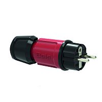 7373 Вилка Schuko 16А 3п 2P+E 250В IP44 Multi-grip красн. Bals 