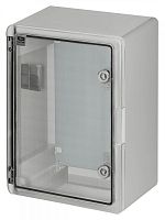 SQ0933-0223 Бокс пластиковый ЩМП-0-4, прозр. крышка, ABS, IP65, от -45 до +75 °С, навесной, (400x300x210) TDM