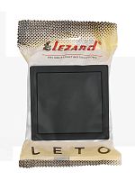 752-4200-100 Выключатель 1-кл. ОП LETO черн. бархат LEZARD 