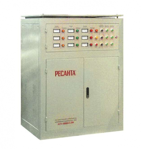 Стабилизатор напряжения АСН-150000/3 3ф 150кВт IP20 электромех. Ресанта 63/4/12 в г. Санкт-Петербург 