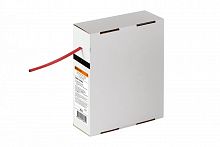SQ0518-0402 Термоусаживаемая трубка ТУТнг 4/2 красная в коробке (10 м/упак) TDM