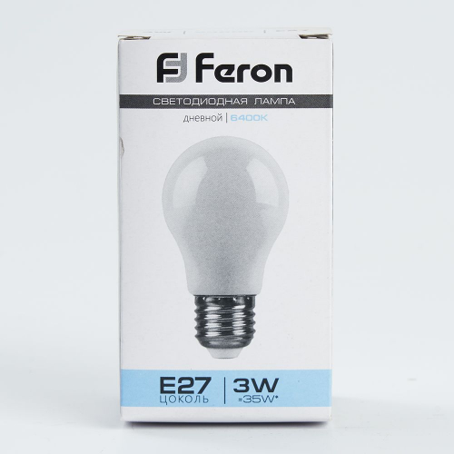 Лампа светодиодная Feron LB-375 E27 3W 6400K 25920 в г. Санкт-Петербург  фото 7