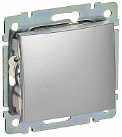 694338 Переключатель проходной 1-кл. СП Valena 10А IP31 механизм алюм. (DIY-упак.) IEK 