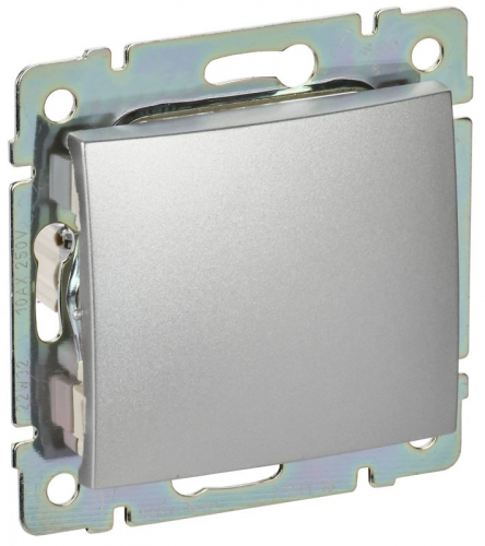 770111 Механизм кнопки Valena алюм. IEK 