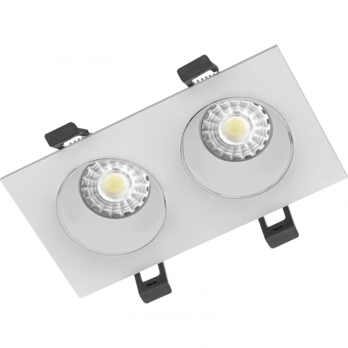 2902000120 Рамка двойная ADJUSTABLE UGR/R бел./бел. СТ 