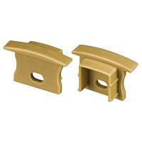 040002 Заглушка ARH-LINE-2315-F с отверстием GOLD пластик Arlight 