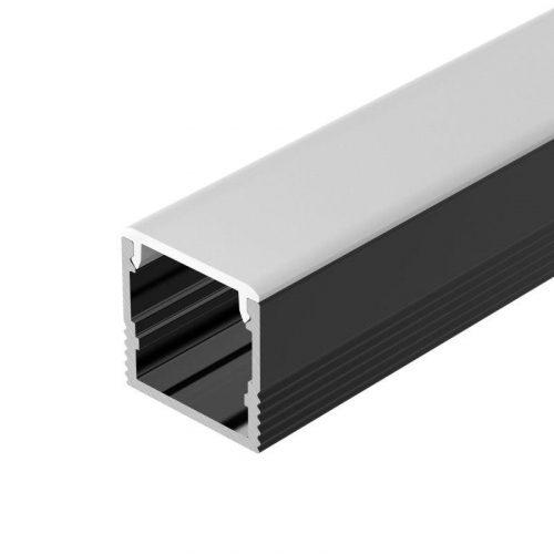 049020 Профиль SL-MINI-15-2000 BLACK L2000 алюм. Arlight 